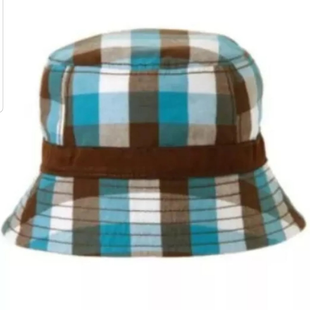 Gymboree Little Surfer Dude Plaid Bucket Hat